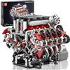 Mould King 10130 - Modellino di mattoncini da costruzione, per adulti, MOC a benzina come giocattolo/regalo/oggetto da collezione (2718 pezzi)