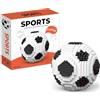 KMFASVX Pallone da Calcio Costruzioni Kits, Calcio Building Blocchi da Costruzione Gioco Costruire, Calcio Costruzioni Giocattoli incastro Adatto a Bambini e Adulti, Party Favors per Carnevale Natale