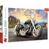 Trefl, Puzzle, Moto Nera, 500 Pezzi, Qualità Premium, per Adulti e Bambini da 10 Anni