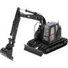 Diecast Masters 85957BK - Escavatore idraulico Cat 315, nero, scala 1:50, da 14 anni, in scatola di latta, adatto ai collezionisti