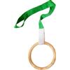 Purgano Baby Pull Ring, anello di attività in legno con cinghia, giocattolo per lo sviluppo precoce