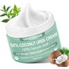 Grocerism Crema Urea 50% per piedi Spessore massimo 150 grammi con cocco e 2% acido salicilico, crema piedi e mani con acido ialuronico, tea tree e aloe vera per umidificazione profonda, calli