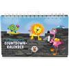 TRENDHAUS Classroom Champions 965974 - Calendario da tavolo con conto alla rovescia, circa 13,5 x 8,5 x 6,5 cm, calendario orizzontale, per inizio scolastico, vacanze, compleanno, ecc.