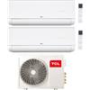 TCL Climatizzatore TCL VoxIN P9 9000 + 18000 BTU Dual Split con Controllo Vocale e Wi-Fi - Anno 2026 | SN09P9S1 + SN18P9S1 + MT1821