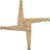 Alipis Croce di Santa Brigid tessuta a mano - Croce sospesa in paglia irlandese per porta di casa, simbolo della cultura irlandese, croce da tavolo per fattoria, Irlanda, patrimonio, artigianato