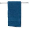LARA MORADA - Set Asciugamano Telo Doccia in Spugna IDROFILA, Cotone 100%, Tinta Unita, Accessori Bagno 1 Telo Doccia da 90X140cm, 450 Gr/mq Blu