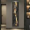 BEBANE Quadro Decorativo da Parete 3D con Illuminazione LED, Pannello Astratto in Effetto Pietra con Crepe 3D retroilluminato, Alimentazione a Corrente Spina(B,30 * 120cm/11.8 * 47.2in)