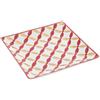 Hervit Svuotatasche Oro Rosso su Fondo Bianco in Porcellana VLK Design + Scatola in Regalo 20xh20 cm
