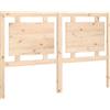 vidaXL Testiera 145,5x4x100 cm in legno di pino massiccio