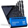 PFERD Set di punte elicoidali Steel, 10 pezzi, Ø 1-10 mm, HSS-G N, DIN 338, 118°, 25298001, uso universale