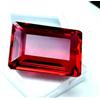 Gravity Gems 140 CT + Naturale Rosso Topazio Smeraldo Taglio Certificato Loose Gemma