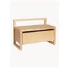 Ferm Living Kids Panca in legno per bambini con contenitore Little Architect - Beige