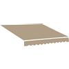 Telo di Ricambio per Tenda a Bracci in Poliestere Anti UV da 4x2,5m Beige