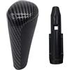 Generico Pomello del cambio di ricambio Pomello del cambio automatico per Citroen C2 C3 C4L C5 Picasso Elysee per Peugeot 206 207 307 308 408 508 2008(Carbon Fiber Style)
