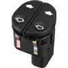 Flydida Interruttore alzacristalli elettrico Flydida lato conducente Interruttore alzacristalli anteriore sinistro adatto per Transit Connect Fiesta Fusion K0 Codice articolo 1459686 6S6T14529AB 6S6T14529AA