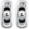 ZJYZYQ Freccia Specchietto Laterale 8E0949127 Indicatore Direzione Laterale Alloggiamento Anteriore Luminoso Automobilistico Per A4 Per S4 Per A3