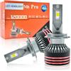 Onraying Lampadina Faro Auto H7 LED 130W 50000LM, 6500K Bianco Freddo, +900% luminosità, Formato Mini 1:1 Sostituzione Alogena, IP68 Impermeabile con Ventilatore, Plug&Play, 2 Pezzi