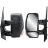 LONGLING Specchietto retrovisore sinistro elettrico e riscaldabile con indicatore di direzione per Renault Master Nissan NV400 2010-2024 Opel Movano 2010-2022