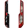 LONGLING Fanale posteriore destro per Ford Transit Tourneo Cusrtom V362 2014-2023