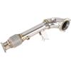 fmic.eu PERFORMANCE Downpipe per Ford Fiesta ST180 1.6 EcoBoost Mk6 2014-2017 tubo di scarico Acciaio inossidabile Auto Tubo Scarico