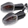 AIERDEYP Compatibile Con Honda Per CB400 SUPER FOUR 2006-2018 CB 600 F HORNET 2002-2015 CB900F 2001-2007 Indicatori Direzione Motocicletta Frecce Moto(Clear)