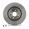 Ferodo 2x FERODO Disco freno Anteriore Ø284mm Altezza: 43,5mm Spessore: 22mm Cerchio foro-Ø: 98mm ventilato DDF220 Compatibilità con ABARTH 500/595 / 695 Hatchback 312, FIAT BRAVO II 198 Doblo Cargo 223