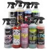 FULLCARX Kit Esterno Avanzato Pulizia Auto, Pulitore Cerchi, Shampoo Schiuma Alcalino e PH Neutro, Cera Liquida Carnauba, Rinnova Plastiche Motore Detergente Vetri APC Produtti Detailing Professionale