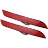 Mosklo Riflettore Paraurti Posteriore Per BMW Serie 5 F10 F11 F18 2009-2014 2X Riflettore paraurti posteriore con lente rossa Luce di retromarcia e stop
