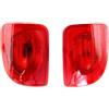 BOHHO Fanali Posteriore Per KANGOO 2008-2018 Auto Paraurti Posteriore Riflettore Luce Avvertimento Arresto Freno Lampada Nebbia 8200419906 8200419908 Fanali Posteriori Auto(Sinistra e destra)