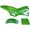 Hmparts insieme Pannello - Verde - Cross Bike/Pit Bike/Mini Cross