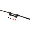 APE RACING Manubrio Flex da 1 1 8 APE RACING ammortizzante e antivibrazione Oversize 11 8 Manubrio per tutte le applicazioni Dirtbike MX ATV Quad Billet in alluminio con lavorazione CNC completamente (nero)