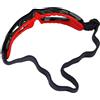 AMONIDA Occhiali Protettivi per Basket Dribbling, Occhiali di Sicurezza Antiappannamento per Sport All'aria Aperta, Materiale Leggero in PC per Tutte le età, 1 Paio (BLACK)