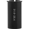 Wswqop Adattatore Tubo Sella Bicicletta in Alluminio Lavorazione CNC Riduttore Tubo Sedile Conversione Diametro per Mountain Bike Bici da Corsa Bici da, 25,4-27,2