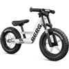 BERG Biky Cross Bianco | Bicicletta senza pedali per bambini dai 2 anni | Ruote 12 pollici | Con freno a mano | Design sicuro e leggero | Regolabile per la crescita