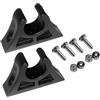 Generico 2 Clip Porta Pagaia per Kayak, Robusta Clip Porta in plastica per Pagaia Ricambio per Kayak Canoe Barca a Remi Barca Porta