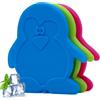Kezidhp 3 Pezzi Mattonelle Ghiaccio 200ml per Borsa Termica | Ideale Campeggio, Picnic, Viaggi e Ufficio, Mantiene Fresco a Lungo, Ghiaccio Sintetico Compatto, Congelamento Rapido