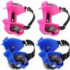 NAMOARLY Scarpe Roller Skate Bambina in Pvc Protezione, 2 Paia di Scarpe Roller Skate Comode e Facili da Usare per Back To School Party