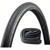 Generico Compatibile for copertone for Bici Pieghevole Kenda da 27 Pollici 27x1 1/4 32-630 copertone da Ciclismo MTB Ultraleggero da Città,Componenti(1pc Tire Tube)