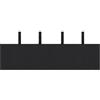 Xdyyjrasa Coprimanubrio per Bici - Coprimanubrio per Bici elettrica Impermeabile in Tessuto Oxford 420D con Cinturino in Nastro Nero, 35, 83×9, 05 Pollici