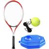 Generic Allenatore di Tennis Palla Rimbalzante Autoallenamento Individuale Giocatore Indoor Outdoor Esercizio Solo Allenamento Palla Rimbalzante Tennis per Pa, con 1 Pallina da Tennis
