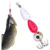 Générique Da Pesca A LED Sub-ES | con Amo Attraente per la Pesca in Acqua Salata Profonda | Esca Luminosa LED Sub-per Dorato, Halibut, Bar, Trotta, Pesce Gatto, Mare, Offshore, Acqua