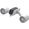 POAHNCU Propulsore subacqueo, Nuoto Portatile con Elica Subacquea, Booster per Riprese Aeree per Robot Jet(White)