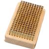 ljhnba Spazzola per Cere Manico in Legno Spazzola per sciolinatura Strumento per Manutenzione Snowboard Pulizia Sci Accessori per Snowboard Manico in Legno Sciolinatura per Sci