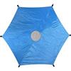 Xdyyjrasa Copertura parasole per trampolino - Tenda parasole per trampolino per trampolini a gamba dritta a 6 poli da 8 piedi, blu