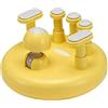 Generic Finger Trainer Piano, strumento di correzione pressatura, 14 x 3 cm, rinforzante per impugnatura con resistenza regolabile, per la pratica musicale, esercizio con tastiera con struttura