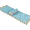 QMDSNFB Tappetino Agopressione Set di tappetini for digitopressione in Spugna di Fiori di Loto 130 * 50 * 2.5CM for stuoia di Massaggio dei Punti di agopuntura Yoga(Blue)