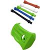 Msioytog Basi Porta Palline da Golf Supporto Base per Tappeto erboso da Golf con 5 simulatori pretagliati Accessori per Colpi Interni Facile da Usare per Prati Invernali Interni Esterni