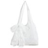 Generic Borsa tote donna in pizzo elegante e traspirante, grande capacità per viaggi e spiaggia