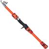 Yinhing Canna da Pesca per Bambini Canna da Pesca Telescopica da 165 Cm per 5 12 Anni per Viaggi in Acqua Salata (ORANGE)