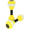 Generic Manubri per esercizi acquatici, set di 2 manubri in schiuma EVA ad alta densità, per allenamento in piscina, bilancieri per fitness acquatico, nuoto, allenamento, attrezzature per esercizi in piscina